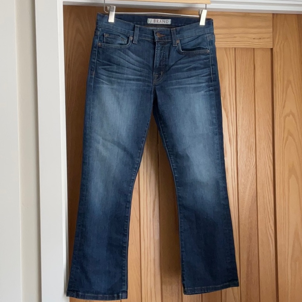 J Brand Gigi Cropped Flare Jeans, Heritage. 26